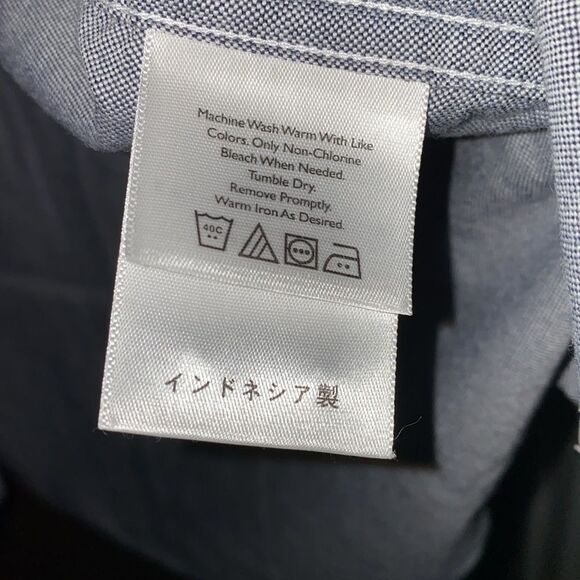 Eddie Bauer mens button down dress shirt XLT - Picture 4 of 6